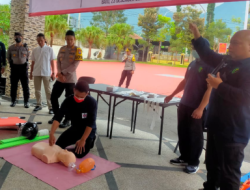 Anggota dan ASN Polres Batu Dapat Pelatihan Basic Life Support