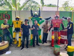 DLH Pamekasan Edukasi Masyarakat, Sampah Bekas Menjadi Robot