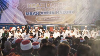 Pemkot Mojokerto Gelar Peringatan Isra Mi’raj Bersama Cak Nun dan Kiai Kanjeng