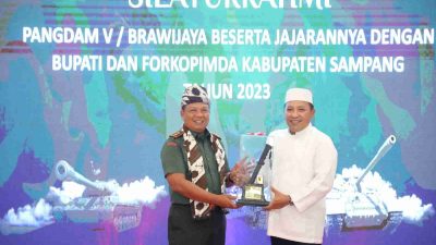 Gelar Rapim di Sampang, Pangdam V/Brawijaya Ingin Kedamaian di Bumi Sakera