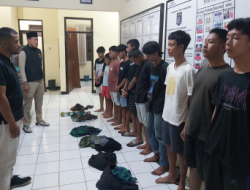 Puluhan Anak di Bawah Umur Diamankan Polisi Saat Mau Menggelar Perang Sarung