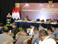 Pada Anev Sitkamtibmas, Kapolda Jatim Sampaikan Apresiasinya ke Polresta Malang Kota Atas Penangkapan Kenzo