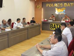 Jelang Ramadhan, Polres Batu Gelar Lat Praops Operasi Pekat Semeru 2023