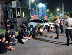 18 Pelaku Balap Liar Digulung Petugas Gabungan Polresta Malang Kota