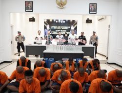 Polres Ponorogo Ungkap 22 Kasus Hasil Operasi Pekat Semeru 2023