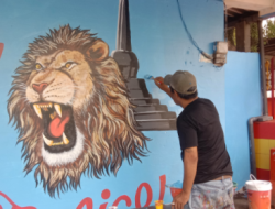 Polres Malang Gandeng Aremania Gelar Lomba Mural Singo Edan