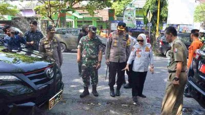 Forkopimda Bojonegoro Lakukan Peninjauan Pos Pam Idul Fitri 1444 H