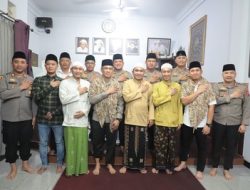 Awali Tugas, Wakapolda Jatim Silaturahmi ke Sejumlah Ponpes di Kediri