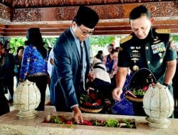 Jelang Tahun Pemilu 2024,Gubernur Lemhanas RI Ziarah ke Makam Bung Karno