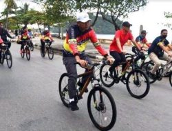 Bupati Jombang Lepas Peserta Sepeda Santai Peringatan TNI AU ke 77 Tahun 2023