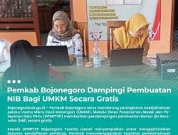 Pemkab Bojonegoro Dampingi Pembuatan NIB Bagi UMKM Secara Gratis
