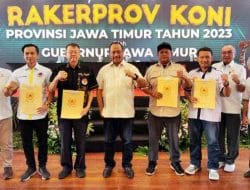 Tetapkan Empat Anggota Baru, KONI Jatim Minta Cabor Baru Gaspol