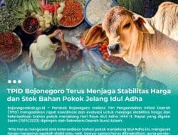 Jelang Iduladha, TPID Bojonegoro Terus Menjaga Stabilitas Harga dan Stok Bahan Pokok