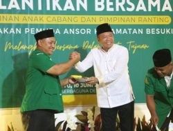 Wabup Tulungagung Lantik GP Ansor Besuki Sebagai Penjaga Indonesia