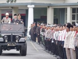 Sambutan AKBP Oskar: Netralitas Polri Dalam Pemilu Harus Dipegang Teguh