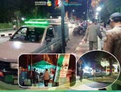Satpol PP Bojonegoro Tingkatkan Patroli Malam di Tempat Umum