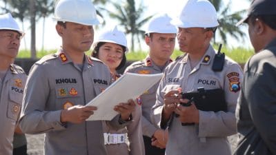 Kapolres Malang Tinjau Lokasi Satpas Prototype Standar Nasional di Kepanjen