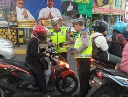Giat Ops Patuh Polresta Malang Kota, Optimalkan Fungsi Edukasi Sambil Turun ke Jalan