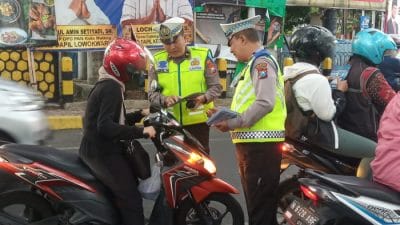 Giat Ops Patuh Polresta Malang Kota, Optimalkan Fungsi Edukasi Sambil Turun ke Jalan