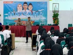 Di Masa Ta’aruf, Polisi Situbondo Bekali Kesadaran Hukum Siswa Baru MAN 1 Situbondo