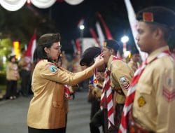 30 Tahun Mengabdi, 3 Pramuka di Kabupaten Kediri Dapat Lencana Pancawarsa