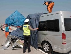 Kecelakaan di Tol Pandaan-Malang, 2 Meninggal, 6 Alami Luka-luka