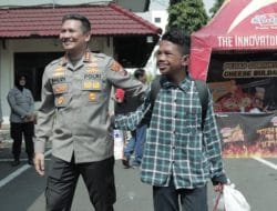 Harmoni Kemerdekaan Polresta Malang Kota Bersama Anak Yatim Piatu dan Difabel
