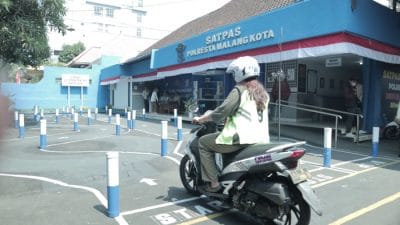 Terima Kasih Pak Kapolri, Lintasan Sirkuit Ujian Praktik SIM C Kini Lebih Mudah