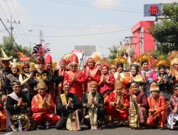 Pawai Budaya Marakkan HUT 78 RI di Kota Malang