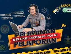 SSDM Polri Buka Layanan Hot Line 0822-1058-2753 “Laporbang”