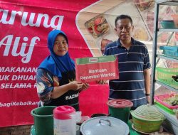 Peduli Wong Cilik, Alfamart Renovasi Warung Alif Kota Malang