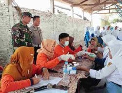 Upaya Tekan Stunting, POlres Probolinggo Kota Bantu Vitamin dan Pemeriksaan Kesehatan
