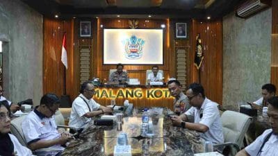 Jelang Pemilu 2024, Polresta Malang Kota Ajak Media Massa Halau Berita Hoax