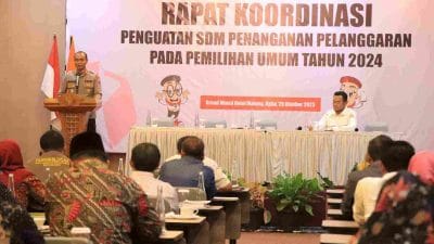 Kapolres Malang Paparkan Pengamanan Pemilu 2024 untuk Jajaran Bawaslu