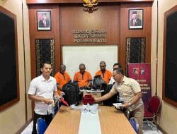 Komplotan Pencuri Antar Provinsi Gasak Kran Pasar Among Tani