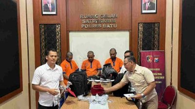 Komplotan Pencuri Antar Provinsi Gasak Kran Pasar Among Tani