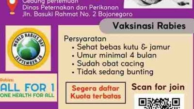Peringati World Rabies Day, Pemkab Bojonegoro Gelar Vaksin Gratis dan Kontes Kucing Sehat