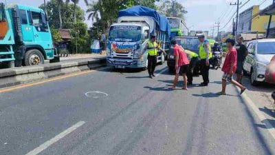 Motor Serempetan, Mahasiswa Meninggal di Randuagung Singosari