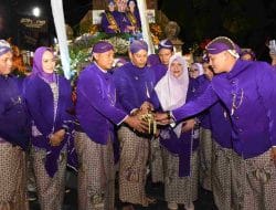 Kediri Nite Carnival 2023, Wali Kota Kediri Dikawal Power Rangers dan Spiderman