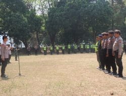 585 Personil Gabungan Polres Batu Siap Amankan Rakernas PSHT 2023