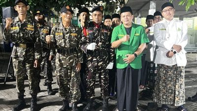 MWC NU Kecamatan Pesantren Apel Hari Santri Nasional