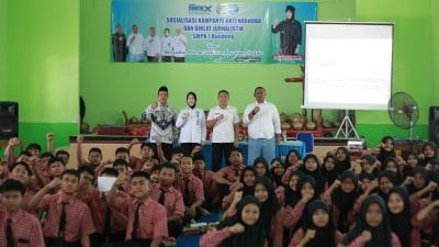 Antusiasme Puluhan Peserta Didik Ikuti Sosialisasi BNN Tulungagung-Diklat Jurnalistik