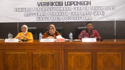 Pemkab Bojonegoro Ikuti Verifikasi Lapangan PUG, Sukseskan Anugerah Parahita Ekapraya