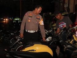 AKP Adis Pimpin Razia Balap Liar, 20 Unit Motor Diamankan