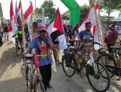 Ribuan Onthelis se Nusantara Ikuti Ngonthel Berbudaya di Kediri