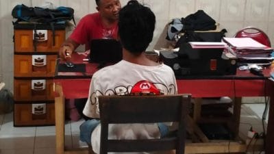 Pelajar Asal Besuk Diamankan Usai Gagal Mencuri Motor
