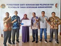 Pemilik 193 Lahan untuk PSN Bendungan Karangnongko Terima Ganti Untung