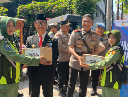 Kombes Pol Buher Beri Motivasi Petugas Linmas Dalam Menjaga Kondusifitas Jelang Pemilu 2024