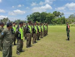 Polres Malang Bekali Linmas Pelatihan Pengamanan Pemilu 2024