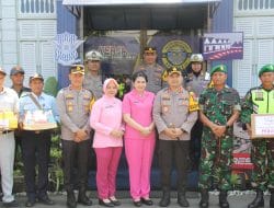 Kapolres Kediri Kota Kunjungi Pospam Ops Lilin Semeru 2023